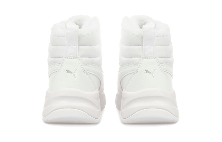 Shop (W) プーマ シリア ミッド ホワイト (Puma Cilia Mid White) 375834-02