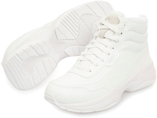 (W) プーマ シリア ミッド ホワイト (Puma Cilia Mid White) 375834-02 Purchase (W) プーマ シリア ミッド ホワイト (Puma Cilia Mid White) 375834-02