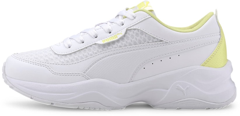 (Women) Puma Cilia Mode Mesh Running Shoes White/Yellow 371124-03 Buy (Women) Puma Cilia Mode Mesh Running Shoes White/Yellow 371124-03