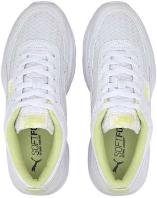 (Women) Puma Cilia Mode Mesh Running Shoes White/Yellow 371124-03 Lookbook (Women) Puma Cilia Mode Mesh Running Shoes White/Yellow 371124-03