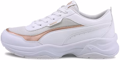 (Women) Puma Cilia Mode Rg White/Gold Low sneakers 368592-01 (Women) Puma Cilia Mode Rg White/Gold Low sneakers 368592-01