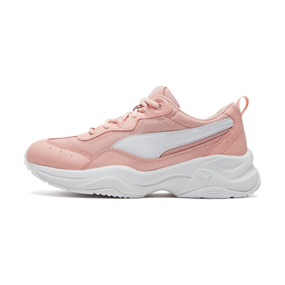 (W) Puma Cilia Patent Casual Sports Shoe Pink