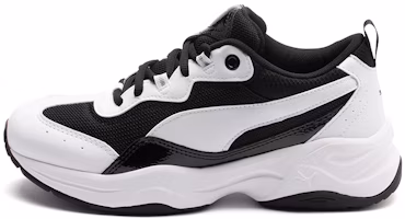 (Women) Puma Cilia Patent SL 'White Black Silver' 372500-03 (Women) Puma Cilia Patent SL 'White Black Silver' 372500-03