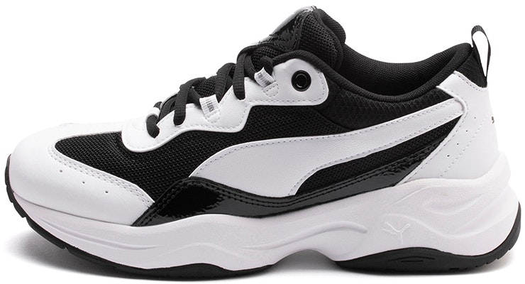 (Women) Puma Cilia Patent SL 'White Black Silver' 372500-03 Buy (Women) Puma Cilia Patent SL 'White Black Silver' 372500-03
