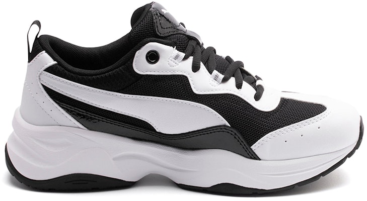 (Women) Puma Cilia Patent SL 'White Black Silver' 372500-03 Order (Women) Puma Cilia Patent SL 'White Black Silver' 372500-03