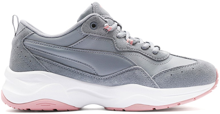 Puma Cilia 麂皮潮流運動休閒鞋 女款 灰粉 Order Puma Cilia 麂皮潮流運動休閒鞋 女款 灰粉