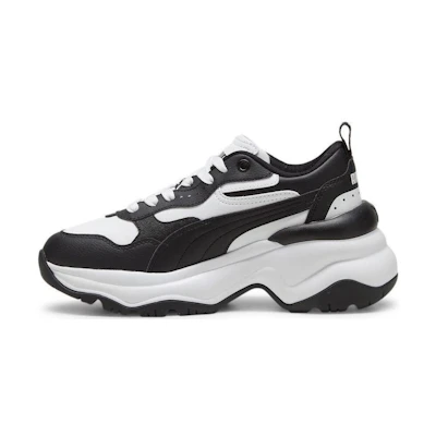 (W) Puma Cilia Wedge 'Black White'