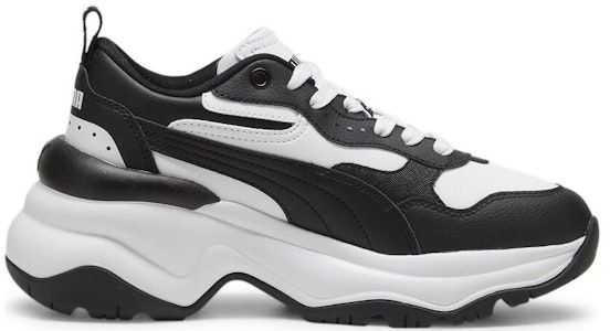 (W) 푸마 씨리아 웨지 블랙 화이트 393915-07 Order (W) 푸마 씨리아 웨지 블랙 화이트 393915-07