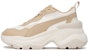 (W) Puma Cilia Wedge 'Putih Suam Kacang Panggang' 393915-04