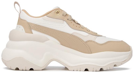 (W) Puma Cilia Wedge 'Putih Hangat Almond Panggang' 393915-04 Order (W) Puma Cilia Wedge 'Putih Hangat Almond Panggang' 393915-04