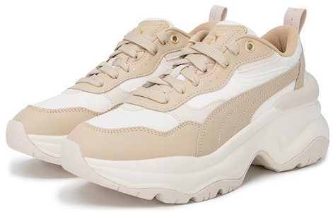 (W) Puma Cilia Wedge 'Putih Hangat Almond Panggang' 393915-04 Lookbook (W) Puma Cilia Wedge 'Putih Hangat Almond Panggang' 393915-04