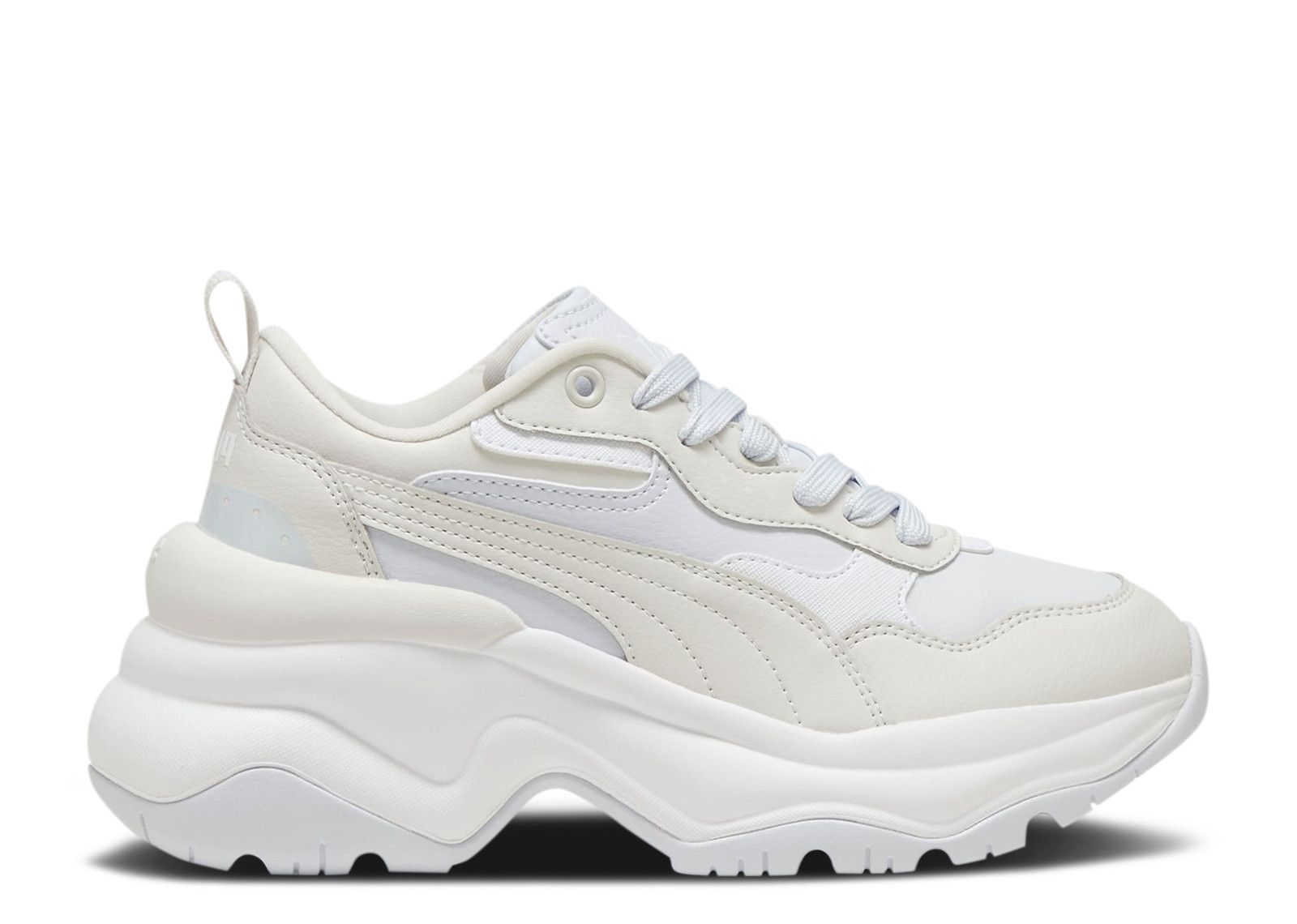 (Women) Puma Cilia Wedge 'Silver Mist Feather Grey' 393915-10