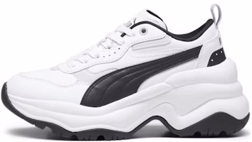 (Women) Puma Cilia Wedge 'White Black Lavender' 393915-01 (Women) Puma Cilia Wedge 'White Black Lavender' 393915-01
