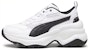(W) Puma Cilia Wedge 'Putih Hitam Lavender' 393915-01