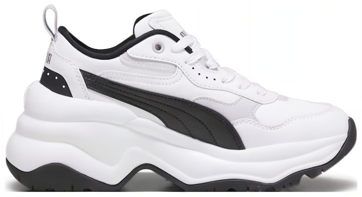 (Women) Puma Cilia Wedge 'White Black Lavender' 393915-01 Order (Women) Puma Cilia Wedge 'White Black Lavender' 393915-01