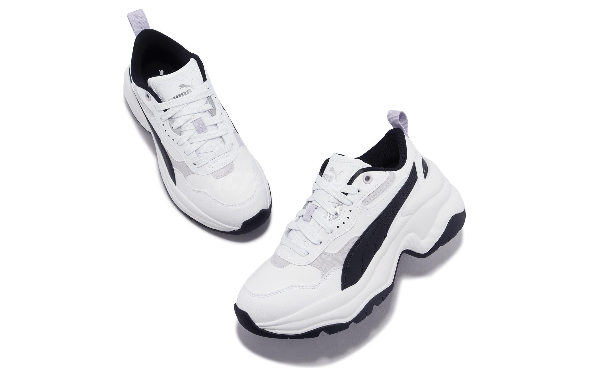 Shop (W) 彪马 Cilia Wedge '白色黑色薰衣草' 393915-01