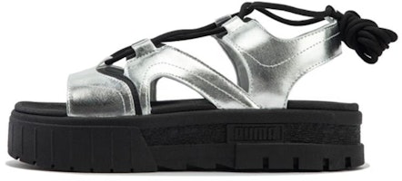 (Women) Puma Cilia Wedge Sandals 'Silver' 399502-01 (Women) Puma Cilia Wedge Sandals 'Silver' 399502-01