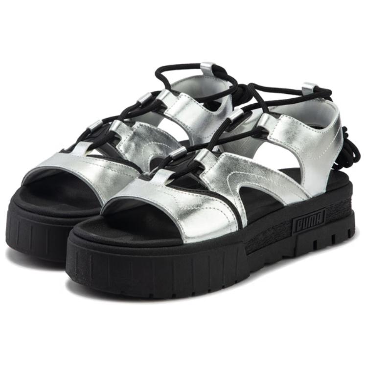 Shop (W) Sandales Compensées Puma Cilia ''Argent'' 399502-01