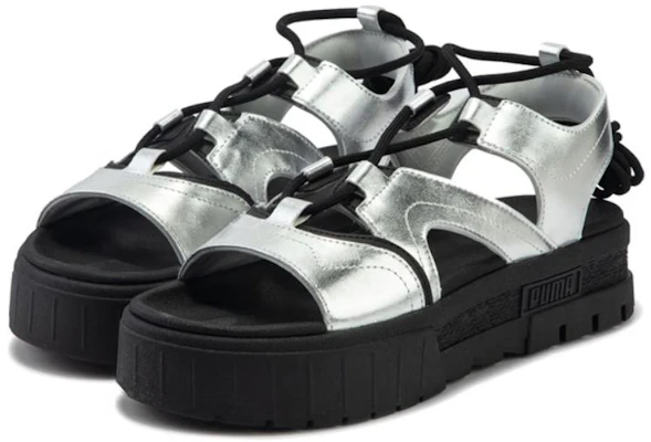(W) Sandales Compensées Puma Cilia ''Argent'' 399502-01 Shop (W) Sandales Compensées Puma Cilia ''Argent'' 399502-01
