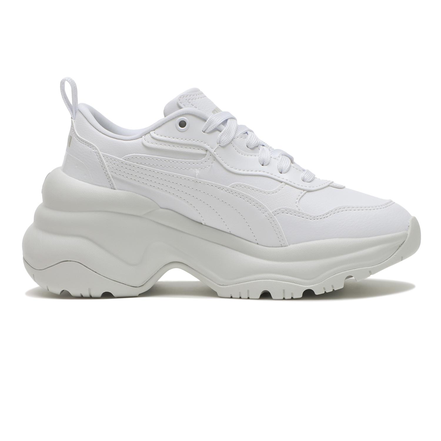 Details for (W) Puma Cilia 厚底鞋 白色/灰色 404076-01