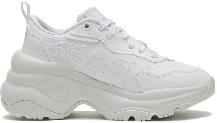 (Women) Puma Cilia Wedge White/Grey 404076-01 Details for (Women) Puma Cilia Wedge White/Grey 404076-01