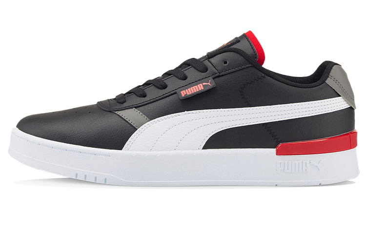 (Women) Puma Classic 'Black White Red' 381109-08