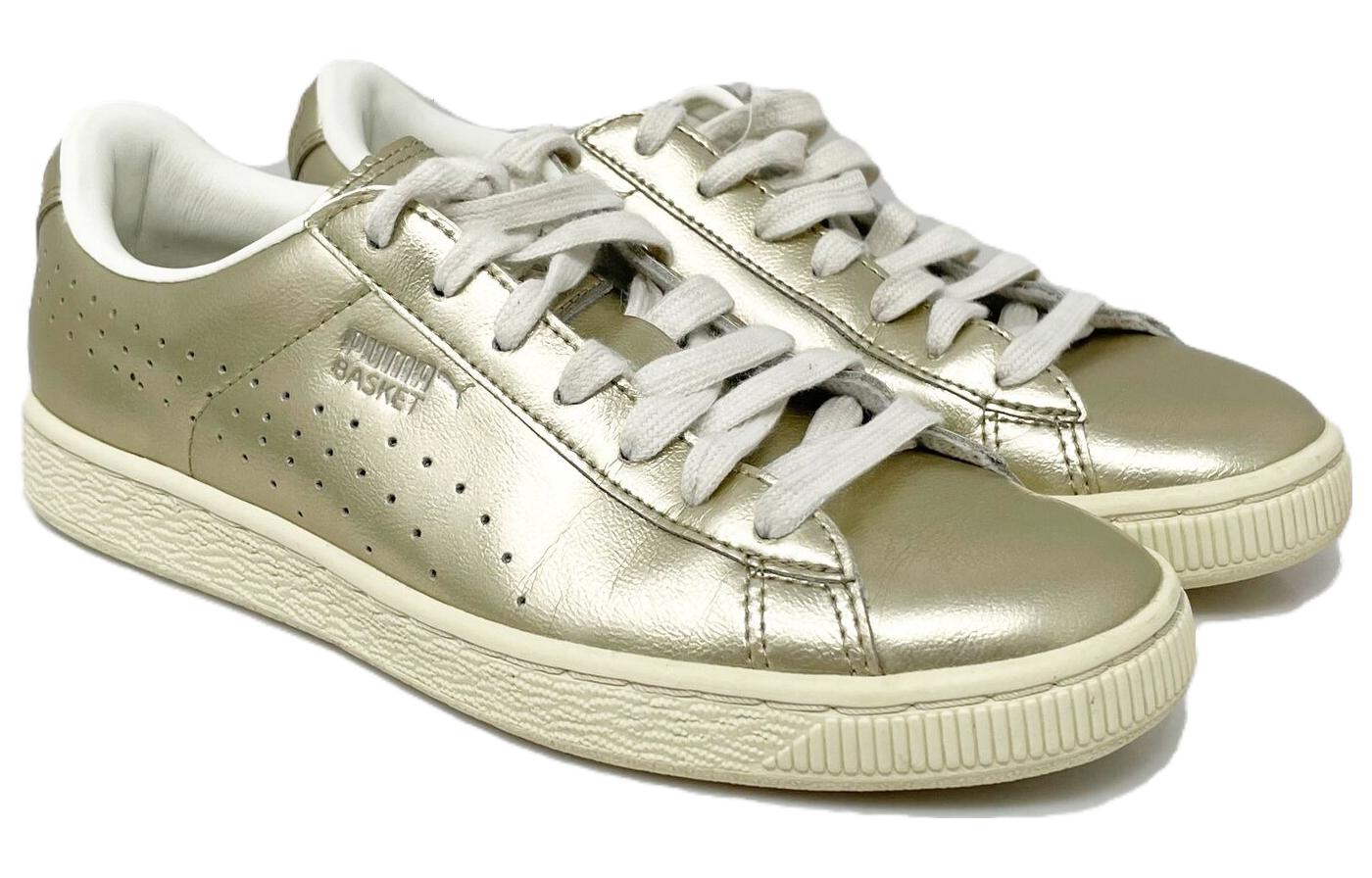 Lookbook (W) Puma Classic Citi 'Gold Low-Top' Sepatu Rendah Emas 364165-02