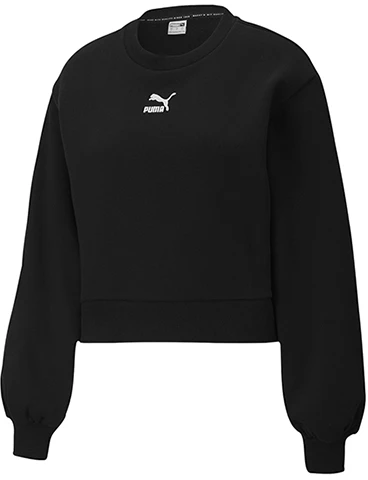 women-puma-classics-balloon-sleeve-fleece-sweatshirt-winter-black-530277-01