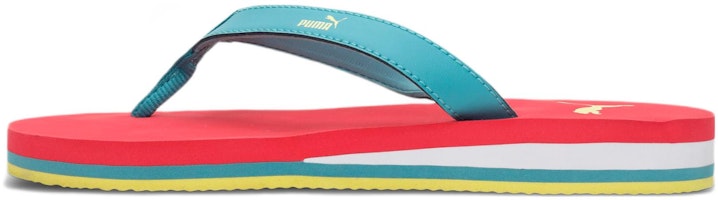 (Women) Puma Clyde 'Alice Red Blue' 387456-04 (Women) Puma Clyde 'Alice Red Blue' 387456-04