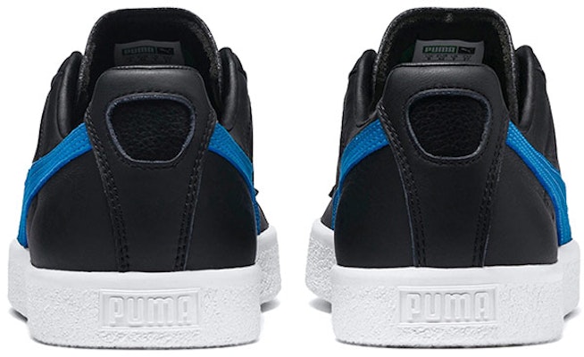 (W) 푸마 클라이드 블랙/블루 '화이트' (Puma Clyde Black/Blue 'White') 369293-01 Purchase (W) 푸마 클라이드 블랙/블루 '화이트' (Puma Clyde Black/Blue 'White') 369293-01