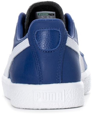 Puma Clyde 女款 藍色 休閒板鞋 Shop Puma Clyde 女款 藍色 休閒板鞋