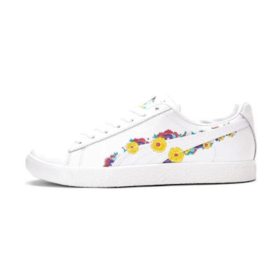 (W) Puma Clyde 'NYC Floral'