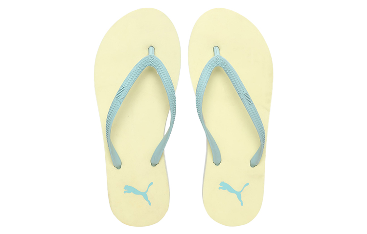 Lookbook (W) (女性用) プーマ クライド 'イエローブルー' 387456-02 387456-02