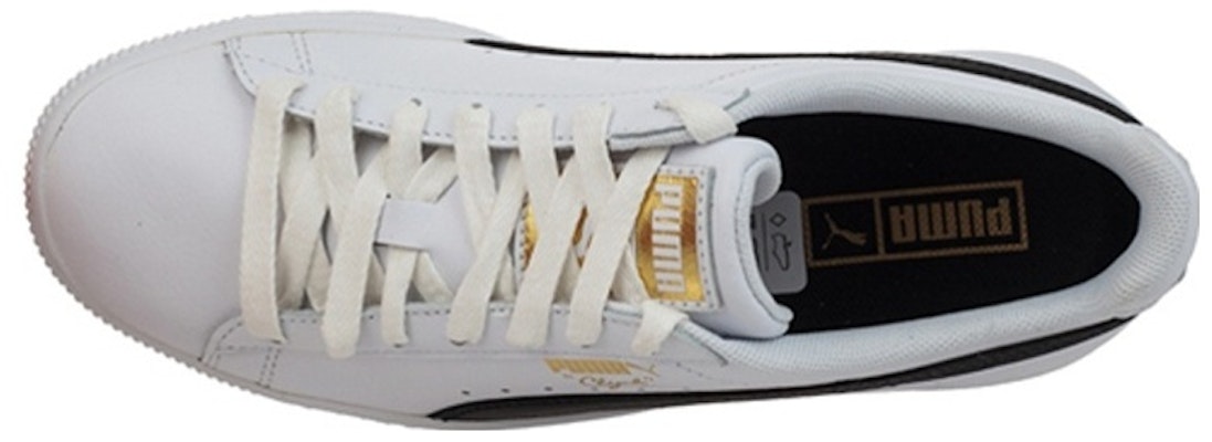 (W) Puma Clyde Core Foil 'Putih Hitam Emas' 364670-01 Lookbook (W) Puma Clyde Core Foil 'Putih Hitam Emas' 364670-01