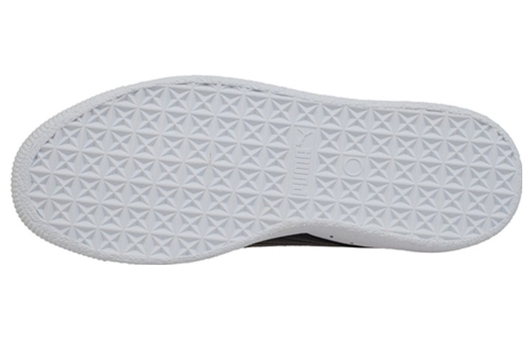 Shop (W) プーマ クライド コア フォイル 白黒金 364670-01