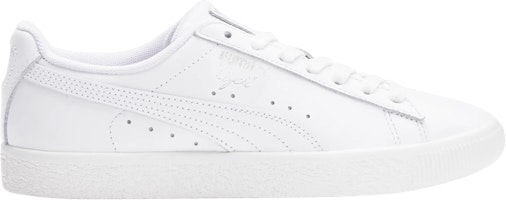 (Women) Puma Clyde Core Foil 'White Silver' 364670-04 (Women) Puma Clyde Core Foil 'White Silver' 364670-04
