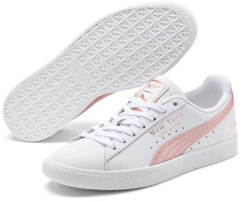 Puma Clyde NYC 女款 白色 休閒短筒鞋 Lookbook Puma Clyde NYC 女款 白色 休閒短筒鞋