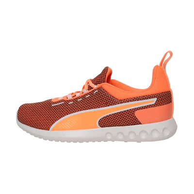 (W) Puma Concave Pro Low Top Running Shoes Brown/Orange/White