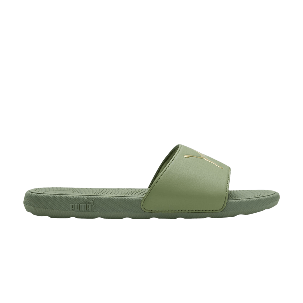 Puma gold slides clearance