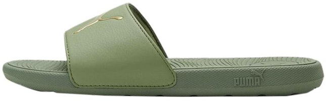 (Women) Puma Cool Cat 2.0 Slide 'Olivine Gold' 390963-04 (Women) Puma Cool Cat 2.0 Slide 'Olivine Gold' 390963-04