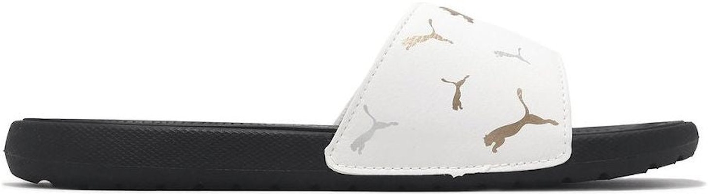 (女鞋) Puma Cool Cat 2.0 拖鞋 'Toss - 白色 Team Gold' 393338-05 Order (女鞋) Puma Cool Cat 2.0 拖鞋 'Toss - 白色 Team Gold' 393338-05