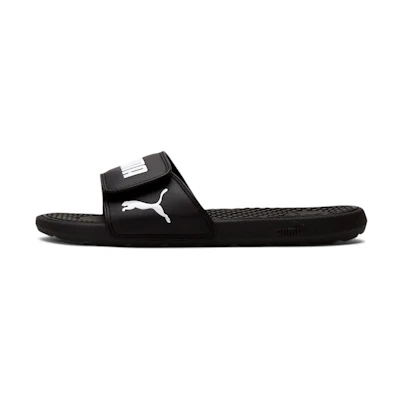 (W) Puma Cool Cat 5 Slides 'Black White'