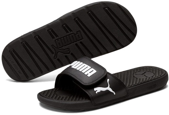 (W) 푸마 쿨캣 5 슬라이드 블랙/화이트 (Puma Cool Cat 5 슬라이드 검/흰) 371014-01 Shop (W) 푸마 쿨캣 5 슬라이드 블랙/화이트 (Puma Cool Cat 5 슬라이드 검/흰) 371014-01