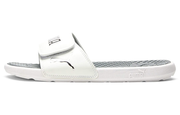 (W) Puma Cool Cat 5 Slides 'White Silver'