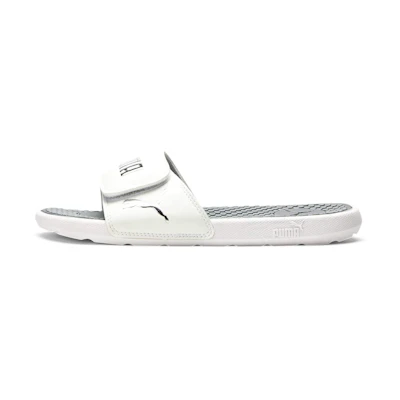 (W) Puma Cool Cat 5 Slides 'White Silver'