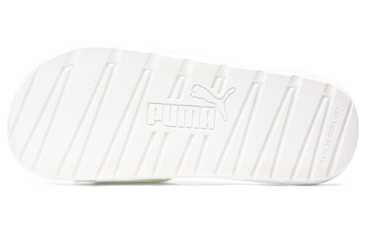 (W) Puma Cool Cat 5 Slides 'White Silver' 圖 5