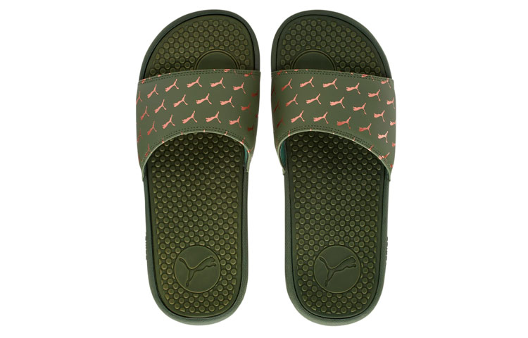 (W) Puma Cool Cat Bold 2 Slippers Green 圖 3