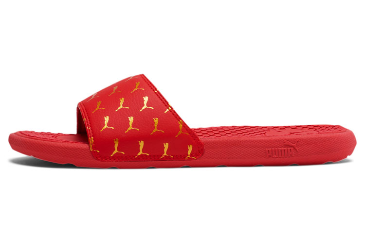 (W) Puma Cool Cat Bold 2 Slippers Red