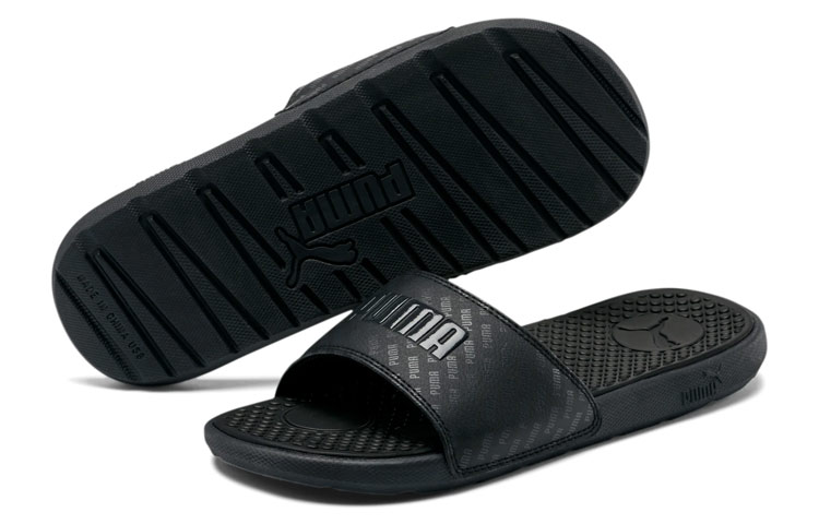 (W) Puma Cool Cat Bold Graphic 'Black CMFT Lightweight Casual Slipper' 圖 3
