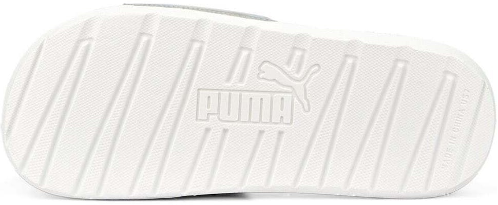 (Women) Puma Cool Cat Distressed Slide 'Silver White' 386722-01 Purchase (Women) Puma Cool Cat Distressed Slide 'Silver White' 386722-01